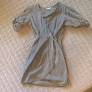 Topshop Dress - Gingham Print